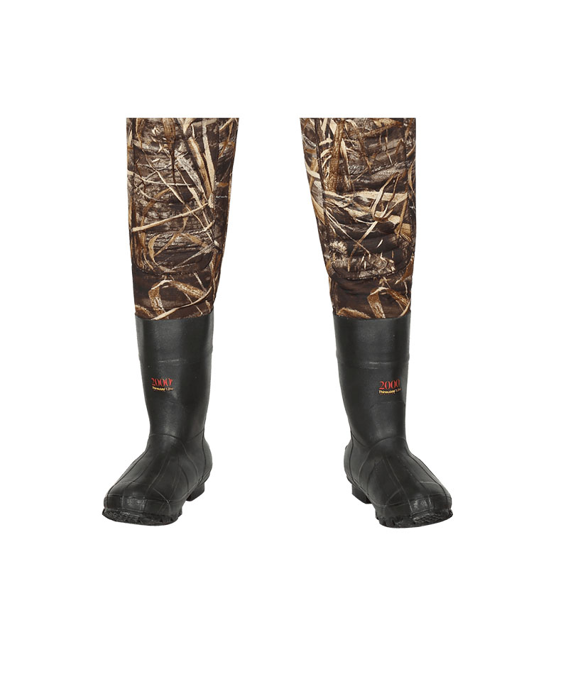 Neoprene Waders With Boots and Comfortable Knee Pad